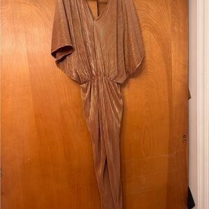 Elegant Brown Jumpsuit